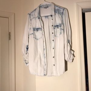 Soft cotton denim shirt